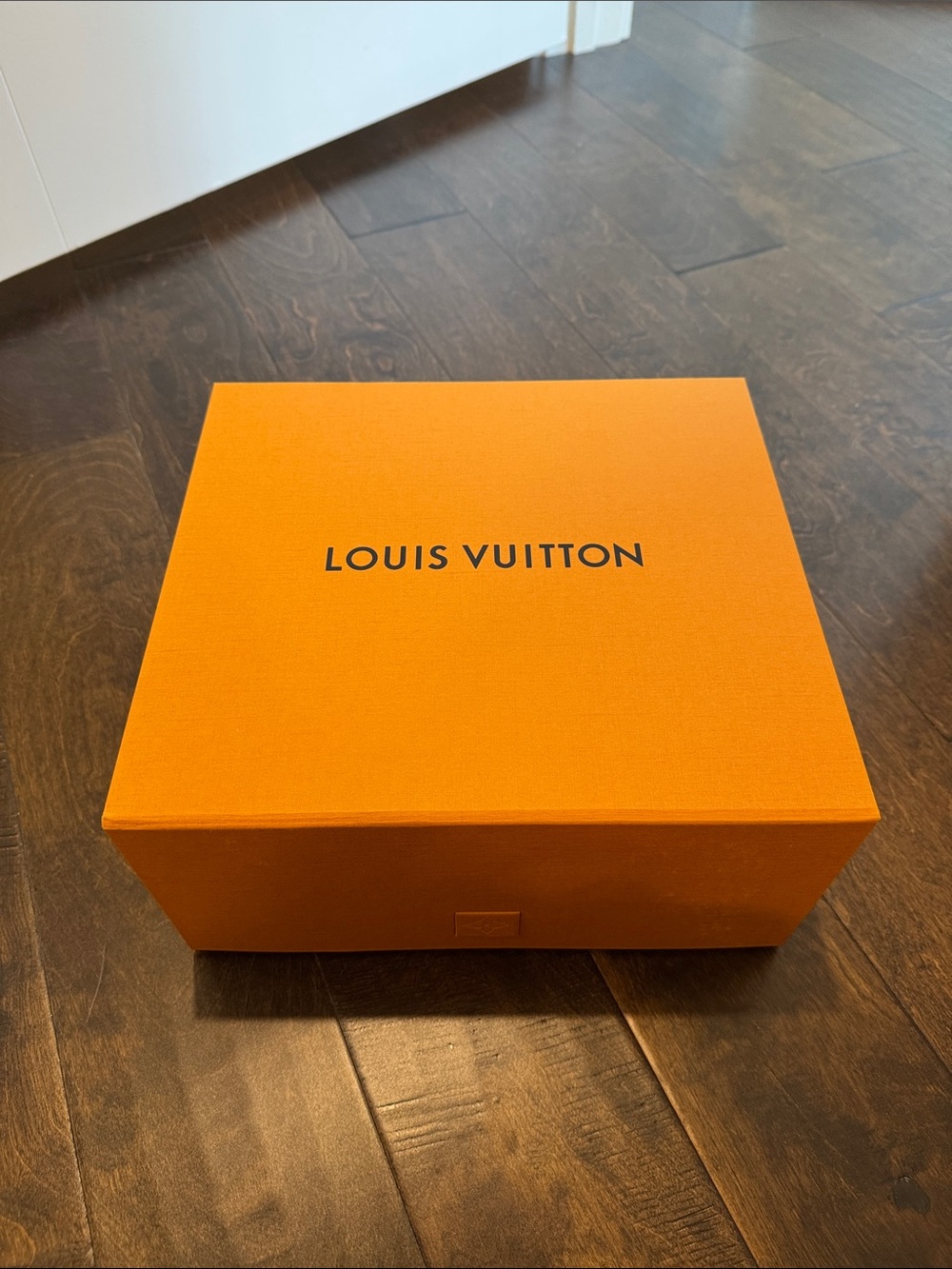 Louis Vuitton Orange Signature Storage Box